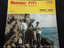 TRÈS RARE EP-  45 Tours  MONSIEUR PIPI, CL. GENTEUIL Martinique- J.A. 9 - TBE