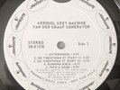 VAN DER GRAAF GENERATOR The Aerosol Grey Machine 1969 PROMO Vinyl LP Giant Squid