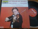 IVRY GITLIS  le violon du diable / PAGANINI / TASSO JANOPOULO   / PHILIPS