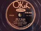 Okeh 41410 Jack Pettis Orcch w BENNY GOODMAN Bag O' Blues 78 rpm 1929 JAZZ E-