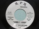 RARE NORTHERN SOUL JIMMY McFARLAND ( LONELY LOVER  / LET ME BE YOUR MAN ) on RPR