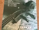 JANOS STARKER BACH CELLO SUITES 1 & 3 COLUMBIA 33CX 1656 Near Mint.