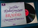 Brahms Piano Quintet Fleisher/ Juilliard String Quartet COLUMBIA SAX 2541  NM