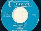 HARVEY & SEVEN SOUNDS New York City / Glamour Girl Cuca Rare Soul VG+ 45 HEAR