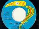THE ADORABLES Baby Come and Get It Peacock Girl Group R&B Soul Promo 45 HEAR