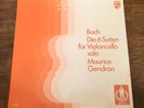 MAURICE GENDRON   BACH 6 SUITES SOLO CELLO / PHILIPS 6770 005 3xLP HOLLAND NM