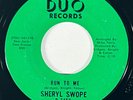 SHERYL SWOPE Run to Me / Are You Gonna Do This Right This Time Duo VG+ 45 HEAR