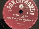 78 rpm-R’n’R-Boyd Bennett-My Boy Flat Top/Banjo Rock and Roll