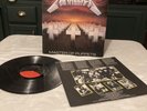 Metallica- Master Of Puppets Vinyl LP E1-60439 Rare Pressing 1986 OG Battery