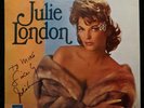 Signed Julie London  Self Titled  Vinyl LP Album Ultrasonic Cleaned Autograph