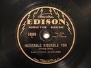 JAZZ CALIFORNIA RAMBLERS Huggable Kissable You/I Get The Blues EDISON THIN 14005