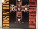 1987 GUNS AND ROSES APPETITE FOR DESTRUCTION VG Vinyl LP Record - GHS 24148