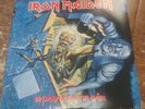 IRON MAIDEN NO PRAYER FOR THE DYING LP TRANSLUCENT BLOOD RED VINYL LP 1990 RARE