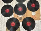 7 Columbia label 78rpm records - Frank Sinatra, Doris Day, Buddy Clark &more