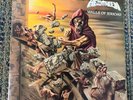Helloween  Original 1985 Walls Of Jericho Vinyl Lp 1st Press Canada  Banzai EX