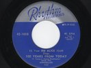 '57 Bay Area R&B/Doo Wop ALICE JEAN/MONDELLOS 100 Years From Today RHYTHM M-HEAR