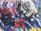 IRON MAIDEN NUMBER OF THE BEAST 1982 UK EMI VINYL LP EMC 3400 + INNER