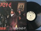 EAZY-E EAZY-DUZ-IT 1988 RUTHLESS RECORDS LP SRC PRESS ICE CUBE DR DRE D.O.C. RAP