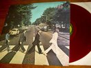 The Beatles ABBEY ROAD early pressing Japanese RED vinyl LP error cover AP-8815