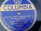 Clara Smith – 78rpm Single10-inch Columbia Records #A3966 Play It (Do It A Long