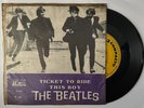THE BEATLES - Ticket to Ride / This Boy - RARE BAZIL COMPACTO 7
