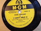 Hank Williams I Can't Help It / Howlin At The Moon 78prm 10