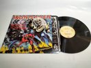 IRON MAIDEN NUMBER OF THE BEAST 1986 UK EMI VINYL LP EMC 3400 IRISH PRESS