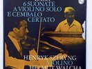 SZERYNG, WALCHA ⸺ JS BACH 6 violin & harpsichord sonatas ⸺ PHILIPS 2xLPs box NM