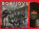 BON JOVI   SLIPPERY WHEN WET LP (1986) ORIG PRESS 70 RED MERCURY 830 264-1
