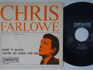 CHRIS FARLOWE Paint It Black RARE Sweden 45 MOD psych Rolling Stones SWEDISH