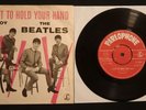 The Beatles»i want to hold your hand«1963 Vg/Vg Norway PINK SLEEVE 7