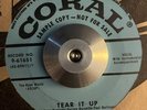 JOHNNY BURNETTE TRIO - Tear It Up b/w You're Undecided (Coral) 45 Rockabilly EX