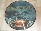IRON MAIDEN - ROCK IN RIO PICTURE DISC VINYL LP HEAVY METAL ROCK EX/EX