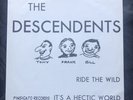 DESCENDENTS-RIDE THE WILD 7” PINSICATO-ITS A HECTIC WORLD-BILL STEVENSON-PUNK