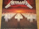 metallica,masters of puppets .uk vinyl lp