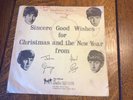 The Beatles  UK Fan Club Only  Christmas 1963 Flexi Disc Very Rare