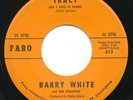 BARRY WHITE & ATLANTICS - Tracy / Flame Of Love - FARO - Northern Soul 45