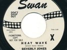 BEVERLY JONES - Heat Wave / Hear You Talking - SWAN - Northern Soul WLP 45