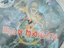 Iron Maiden, Piece Of Mind  Picture Disc USA Capitol  Rare With Sticker