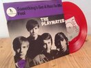 THE PLAYMATES[SOMETHING'S GOT A HOLD ON ME]NM SWEDEN GARAGE GAZELL 45 Red vinyl