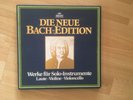 Die neue Bach - Edition - Werke für Solo-Instrumente  -  8 x LPs