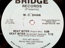 1986 - M.C. SHAN - BEAT BITER / THE BRIDGE - BRIDGE RECORDS OG - MARLEY MARL