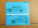 Disque 45 Tours . Renault 4 et Renault 10.