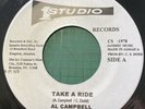 AL CAMPBELL SOUL VENDORS Take A Ride STUDIO ONE MML1370 JA 1978  7” EX