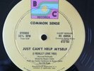 Common Sense Just Can't Help Myself (I Really Love You) 12' VG++ Vinyl