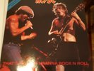 ac/dc maxi single gatefold  that's the way i wanna rock n roll near mint
