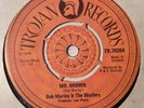 BOB MARLEY & THE WAILERS “mr. brown/version” orig UK 1974 TROJAN 7” single EX