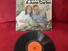 Johnny Cash & June Carter Carryin' On With UK Release Stereo NM Vinyl Record