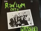 Radium Cats - Munster Madness RARE** 12’ LP 1988 Mental Records - Psychobilly