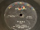 ROCK & ROLL  ABC Paramount 78 RPM Paul Anka - Diana / Don’t Gamble 9831 V